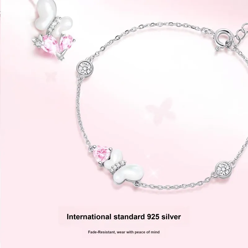 ZHENJIUJIU S925 Spliced Chain, Love Confession Women's-1