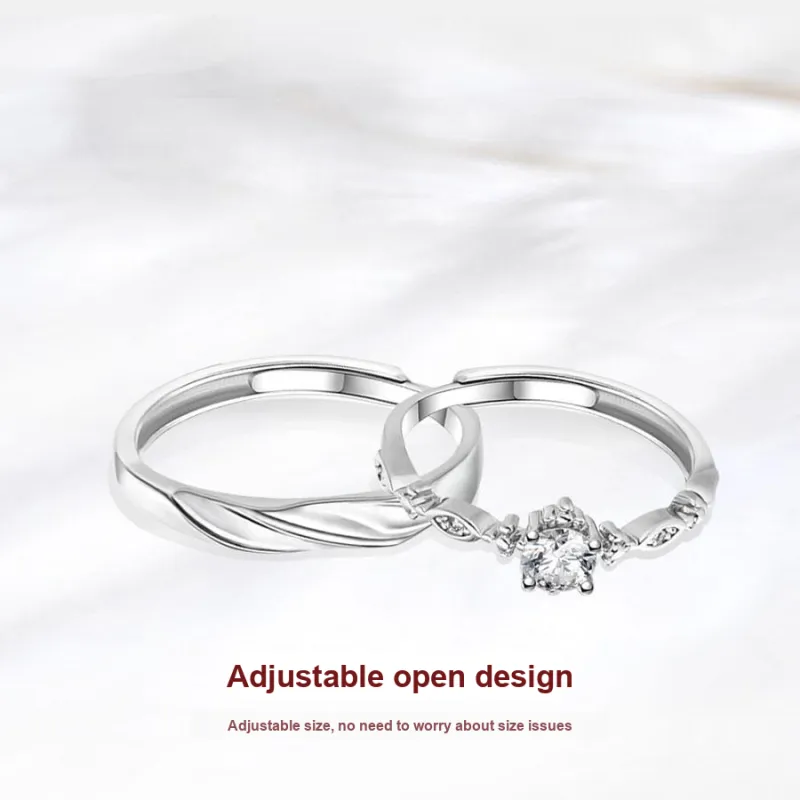 Master Kim Niche Luxury Design Advanced Touch Adjustable Opening Ring Unisex-4