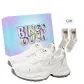 White+Exclusive Shoe Box+Gift Socks