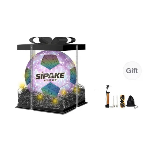 SIPAKESPORT Size 4 5 Size Soccer PU Machine Stitched Soccer Ball Unisex Starry Sky Purple