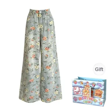 Gentle welcome Jeans Women's Printed Pants Shopping Bag