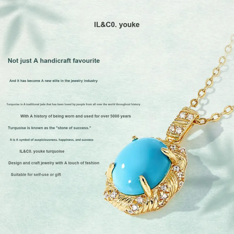 IL&CO. Turquoises Necklaces Women's-2