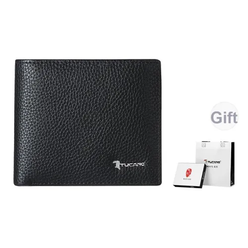 TUCANO Кошелек из коровьей кожи Мужской Черный
