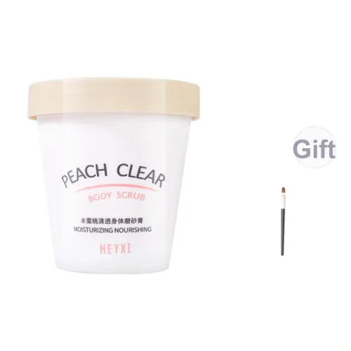 HEYXI Медово-персиковый Скраб Увлажняющий и Гидратирующий Глубокая Очистка Успокаивающий Контроль Жирности Уменьшение Зуда Восстановление Ароматический