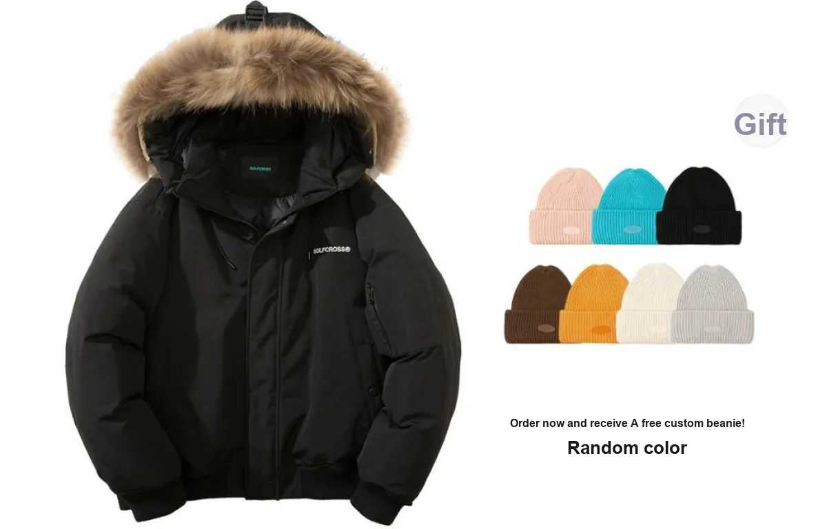 GOLFCROSS Down Jacket Coat Unisex