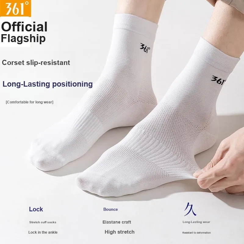 361° Mid Calf Socks Men's Combo Set-3