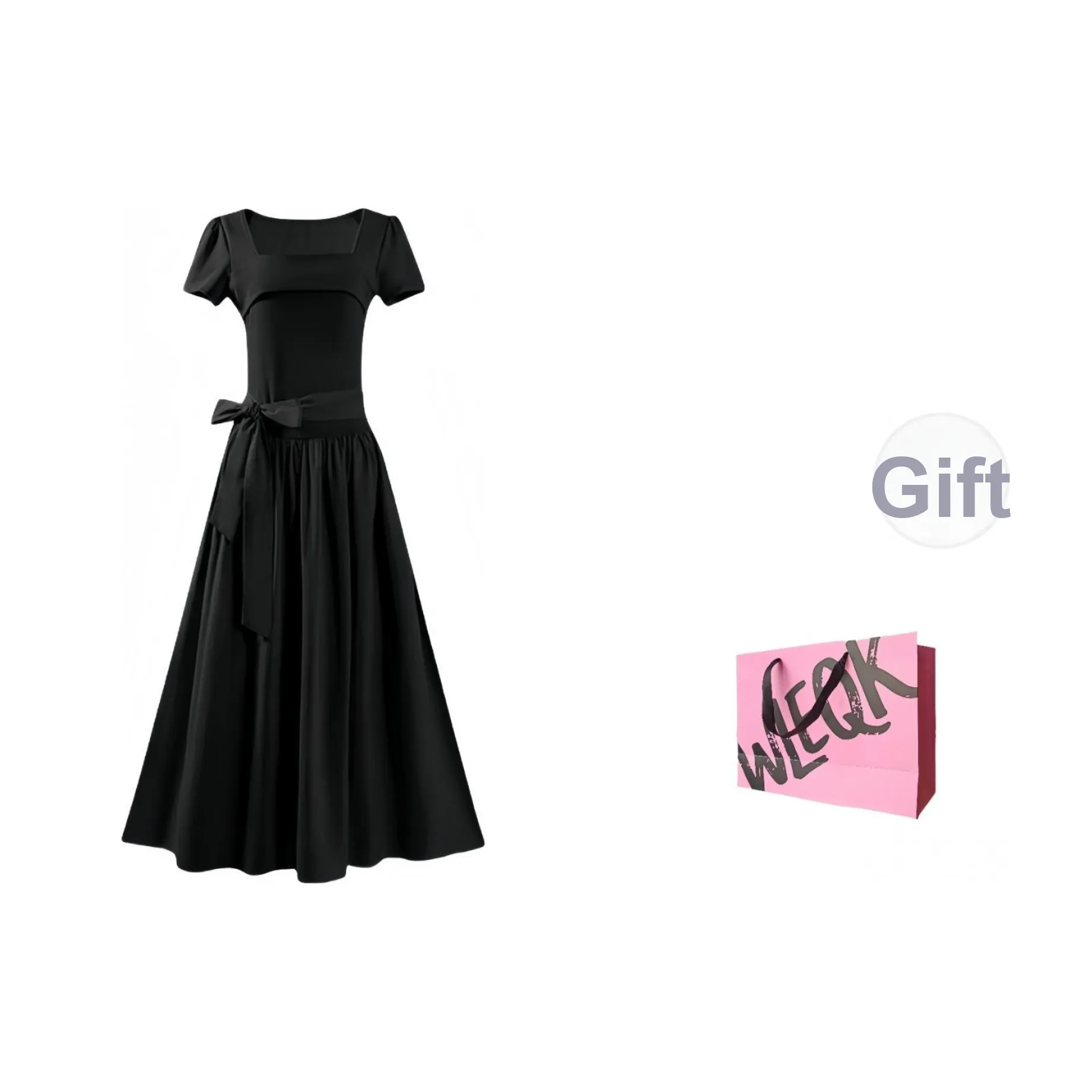 CTRTRC Короткий рукав Платье Женское