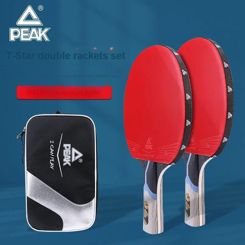 PEAK Ping Pong Paddles Unisex All Wood Set-2
