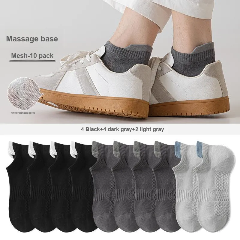 7 SEVFUN No Show Socks Men's Combo Set-29