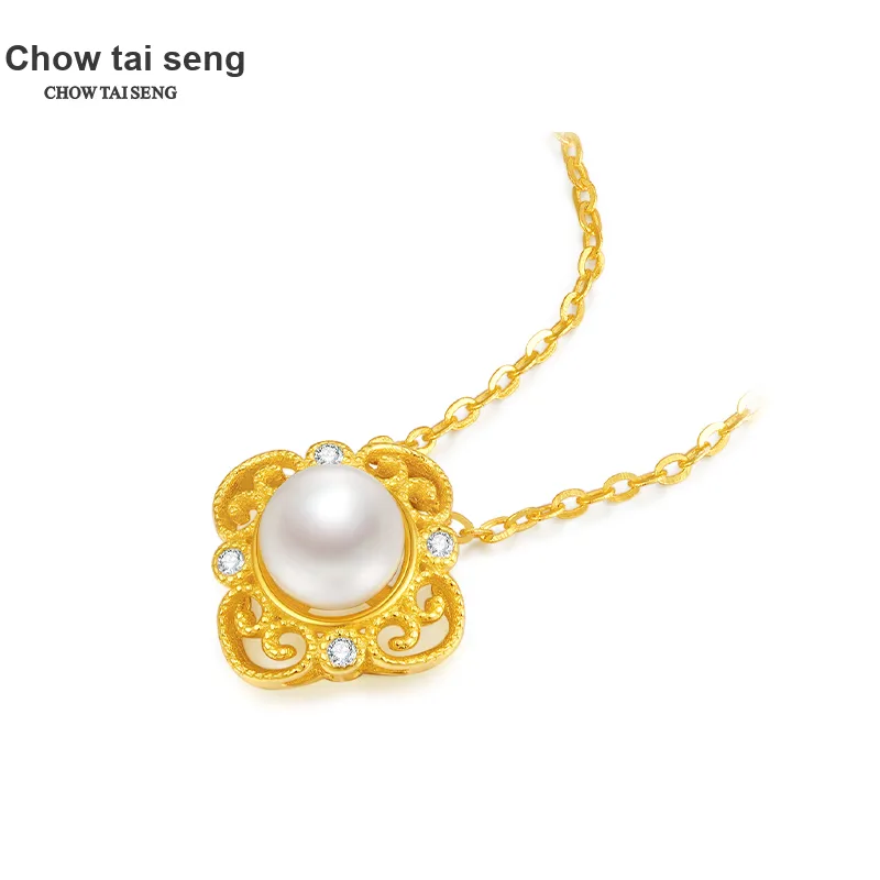 CHOW TAI SENG Pearl Necklaces Women's-3