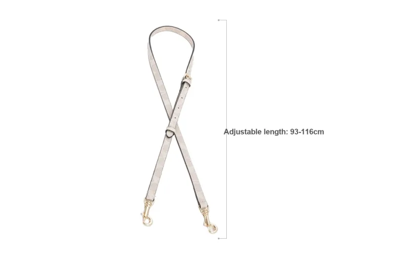 Lan Bao Fan Cow Leather Bag Strap Unisex Multicolor-25