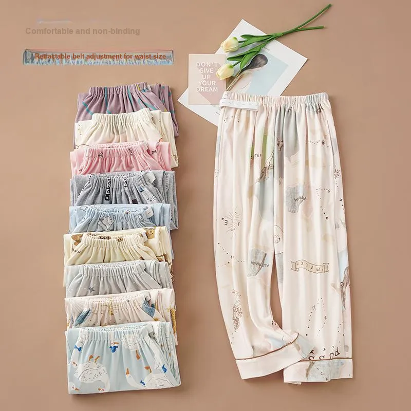 MADALLO Pajama Pants Women's Light Blue-6