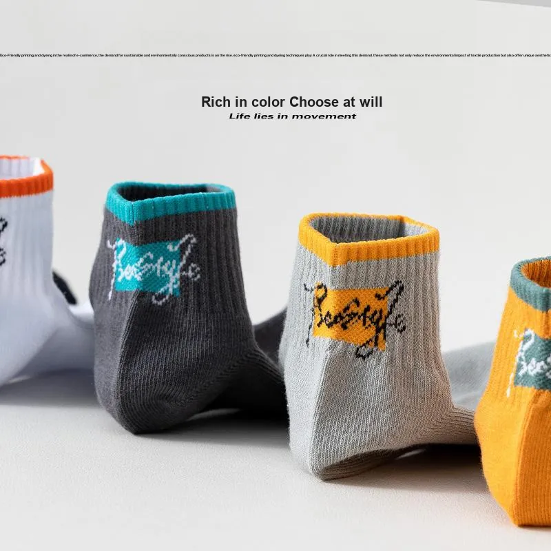 Cotton Gene No Show Socks Men's 5 Pack-8