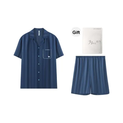 Red Beans At Home Пижамный комплект Мужская Сумка для покупок