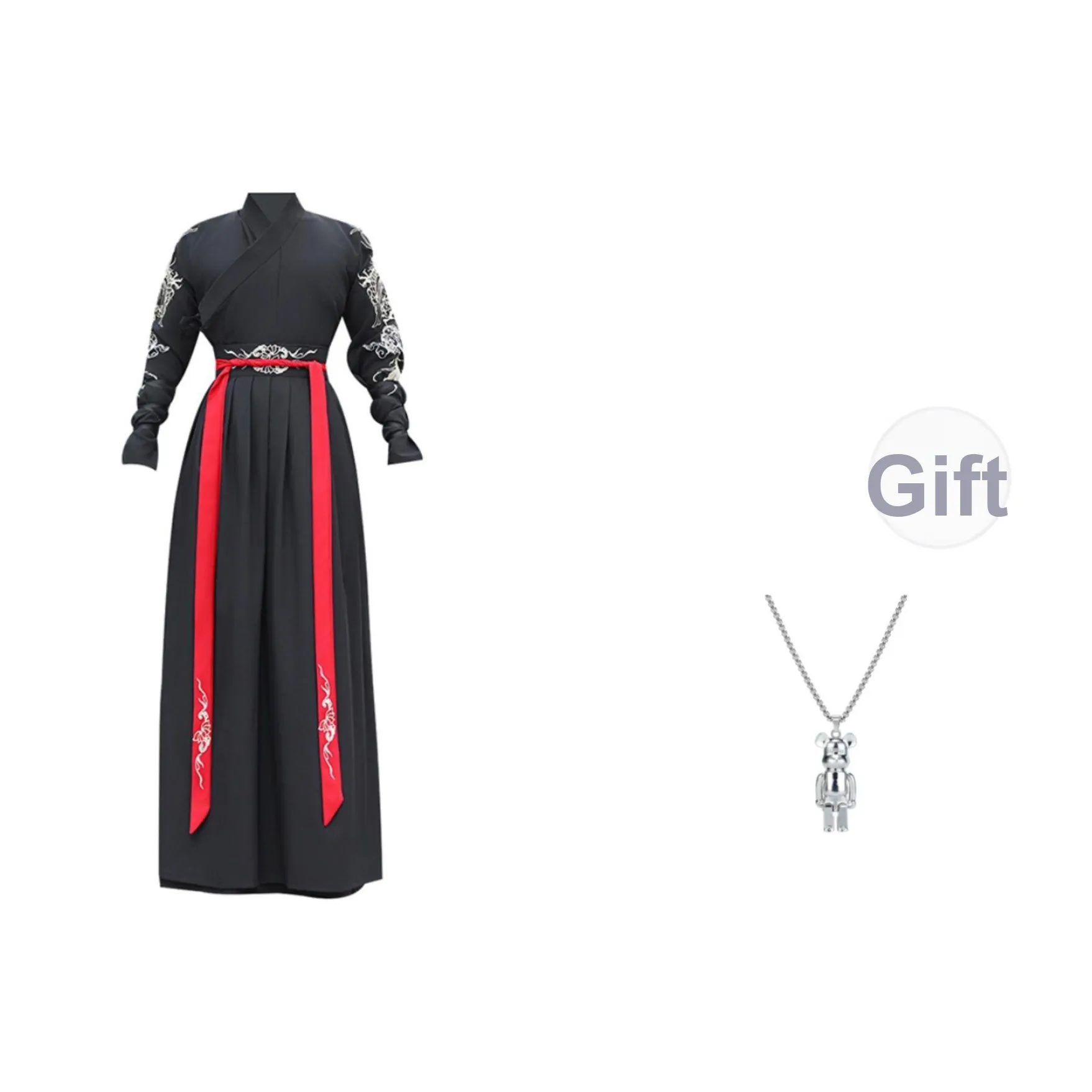 TUCANO Черное платье Одежда Комплекты с браслетом Мужские костюмы в стиле танго