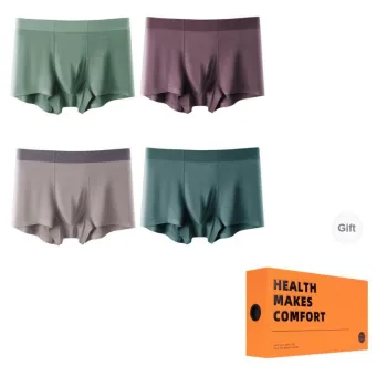 Vine Color Underpants Men's 4 Pack