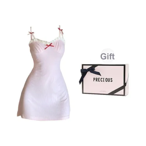 MIMOSA CHUR Топ на бретелях Pad Ночная сорочка Укороченное платье Женское