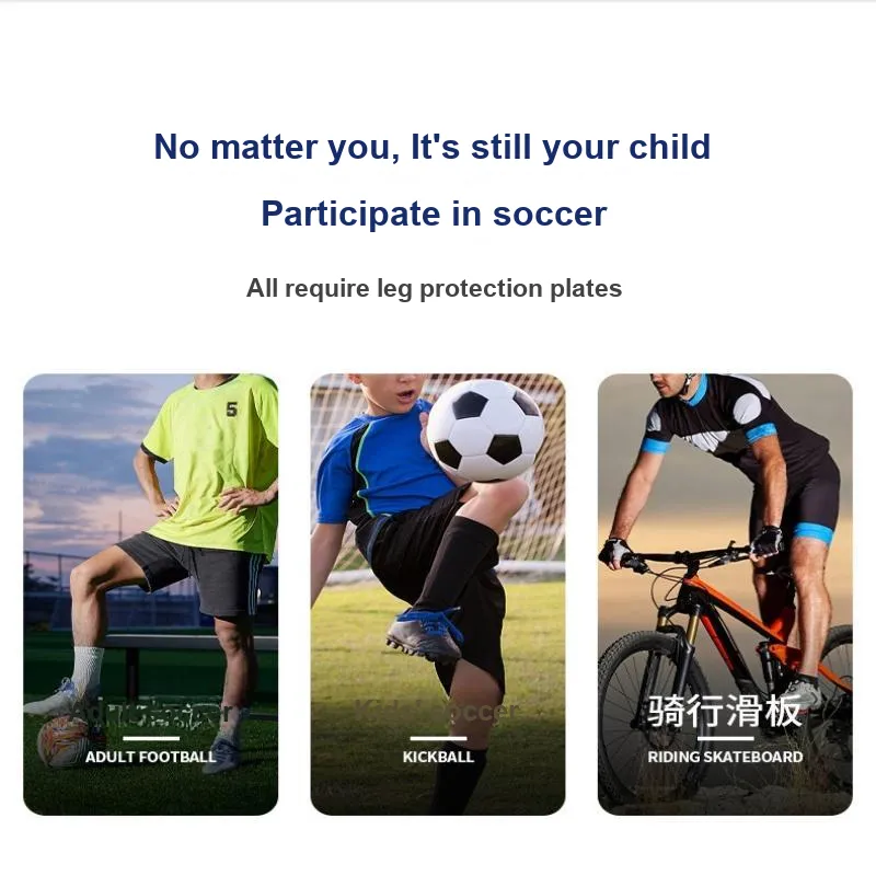 THREEHUAN Soccer Shin Guards Unisex-1