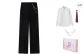Suit Trouser, Comes with Free Shirt+Tie+Pants Chains