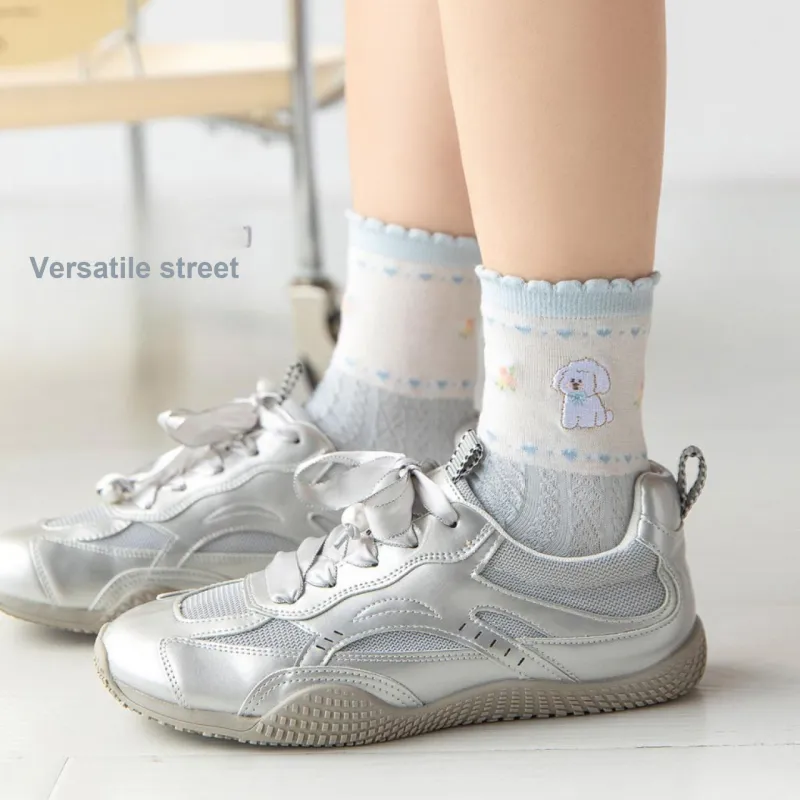 Caramella Mid-Calf Socks Women's 5 Pack-33