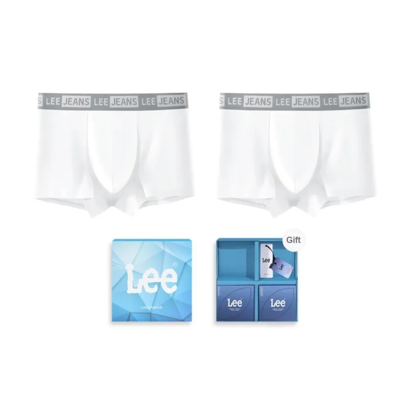 Lee Brilliant Underwear Gift Boxes Men's 2 Pack-0