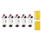 [5 Pack]5 White