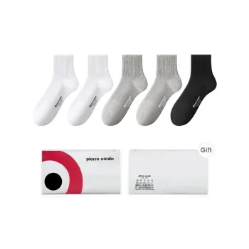 PIERRE CARDIN Mid Calf Socks Men's 5 Pack