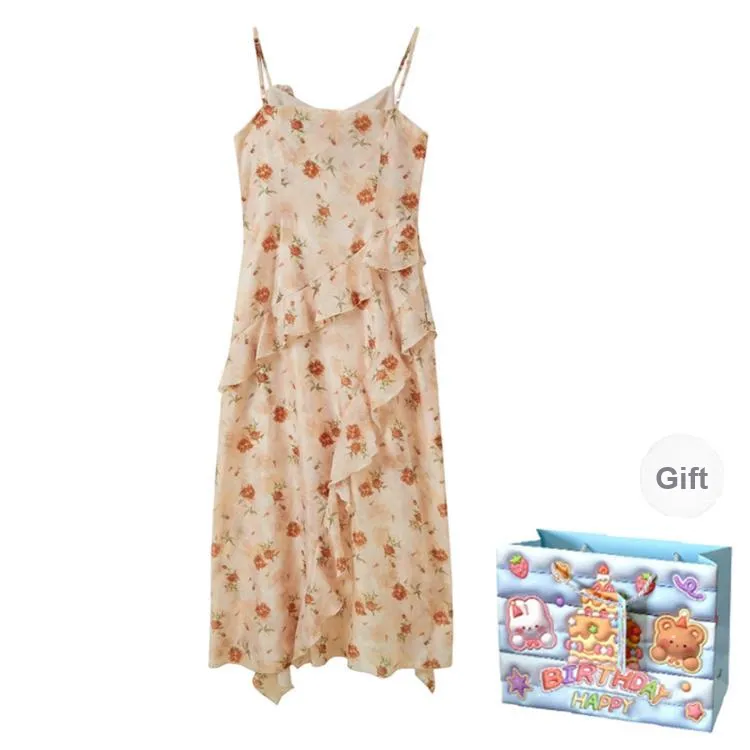 BRASS SCOUT Slip Dresses Women's Pink Shopping Bag-1