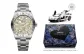 Silver Case Yellow Dial Steel Band