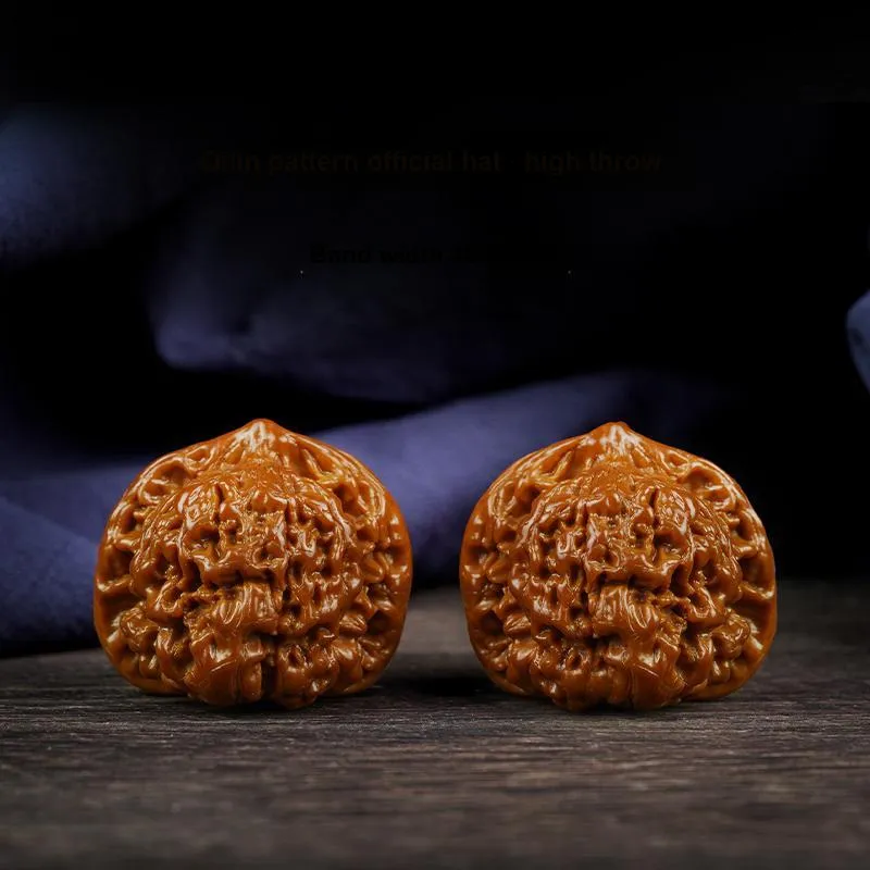 FANGYUANXIAOFU Walnut Fine Handicraft Collectible Unisex-1
