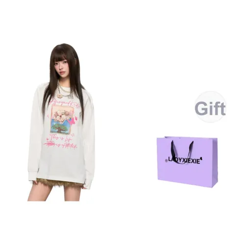 LADYXIEXIE Комплект с короткими рукавами T-рубашка унисекс