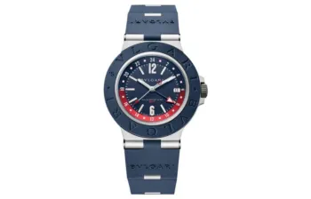 BVLGARI Wrist Watch Automatic Mechanical Movement Silicone Strap 40mm Blue Dial Men's Watches