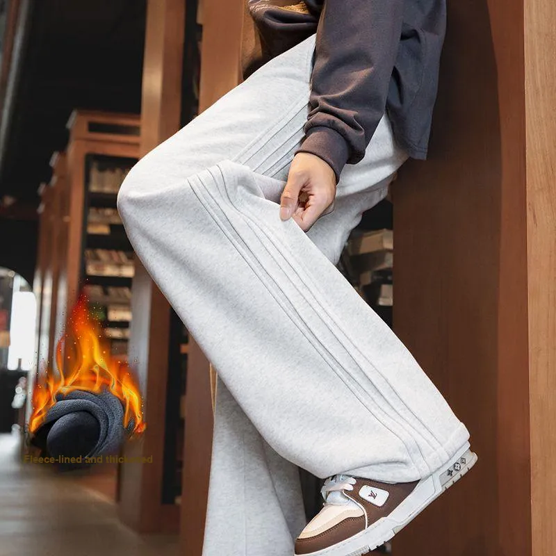 POLAR BEAR Casual Pants Unisex Black-47