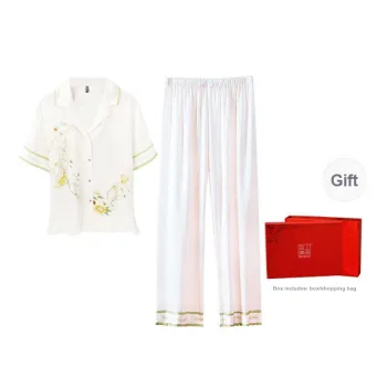 Shanghai Story Pajama Set Women's Magnolia Blossoms