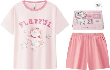 Gongdie x Disney Pajama Set Women's Gift Box Set Pink