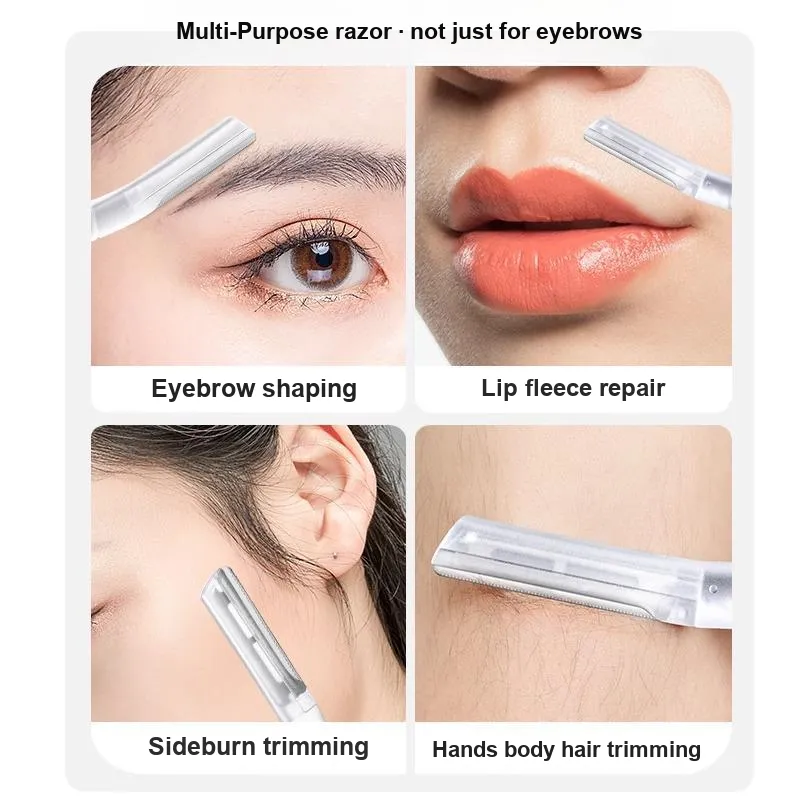 PLYS Eyebrow Razor, Safe And Precise Tool For Shaping Eyebrows, Fashionable And Durable Beauty Tool Trimming-1