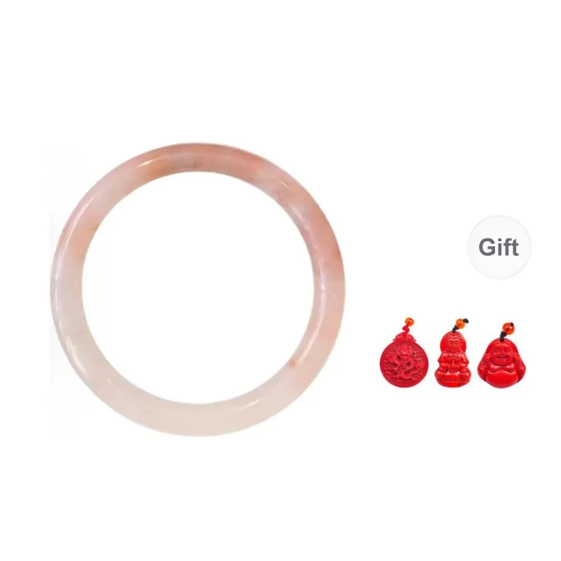 MUGONGZI Natural Agate Jade Bangles Women's-0