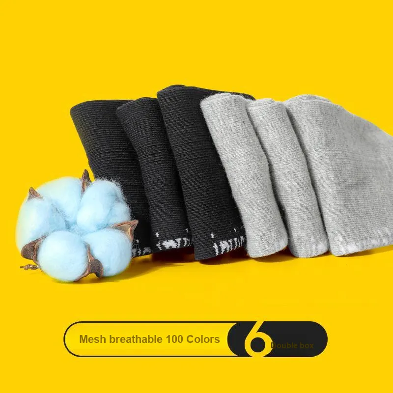 INVISIBLE Ankle Socks Unisex 6 Pack-4
