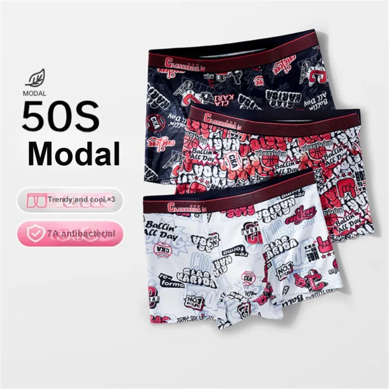 Clarkarida Underpants Men's 3 Pack Gift Box Set-2