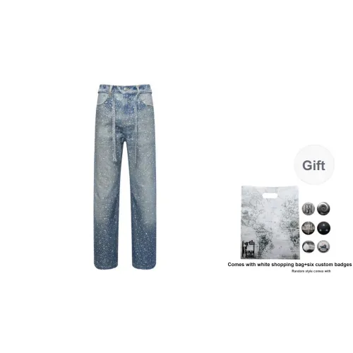 BIRTH OF ROYAL CHILD 3D Printed Washed Swarovski Diamond Jean