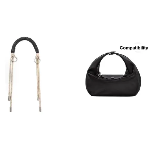 Modified Sauce Полиэстер Хлопковая Смешанная Сумка Ремень Женский Черный Слоновый Серый