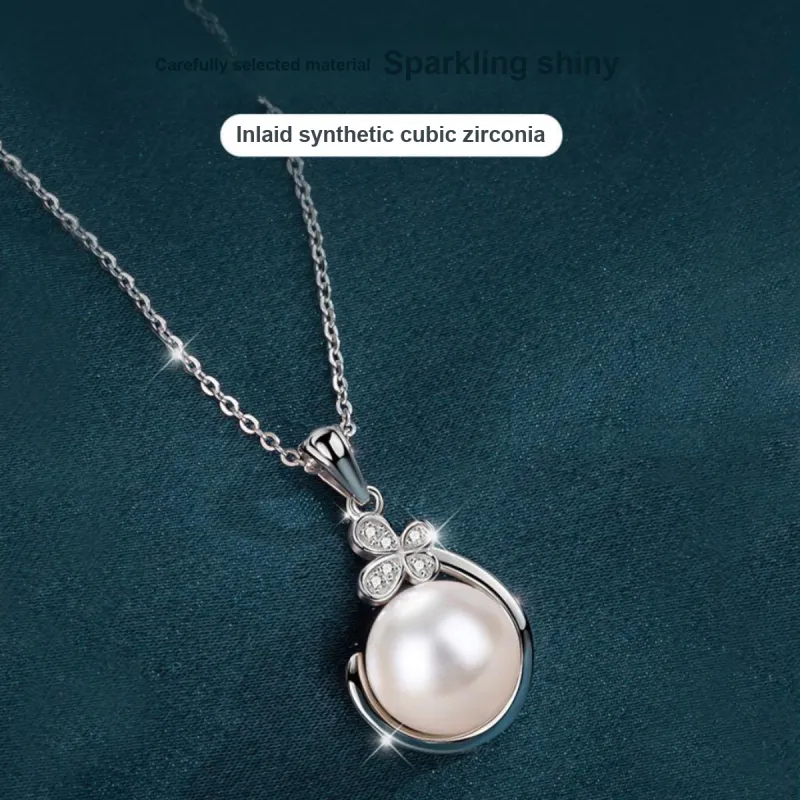 Taste The Color Pearl Necklaces Women's-8