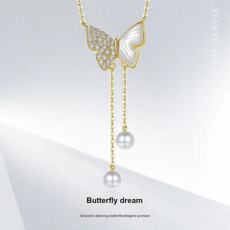 LAOMIAO Pearl Necklaces Women's-7