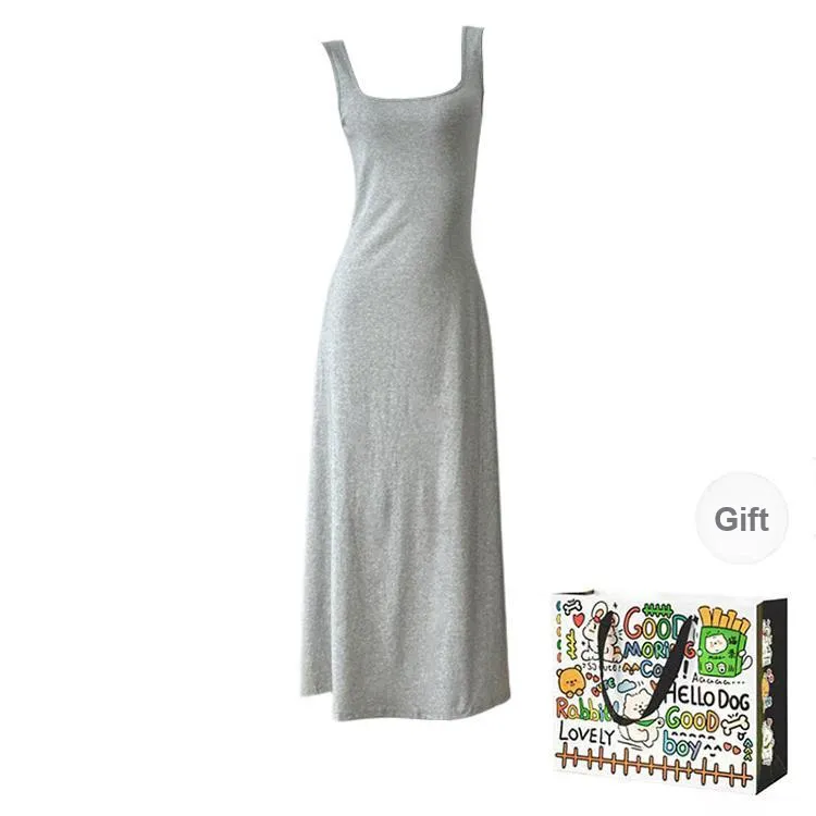 ZVJH Sleeveless Dresses Women's-12