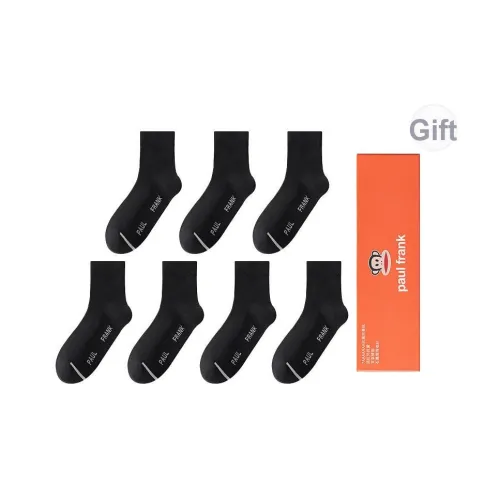 PAUL FRANK Носки Crew Унисекс Подарочная Коробка 7 Двойные Упаковки
