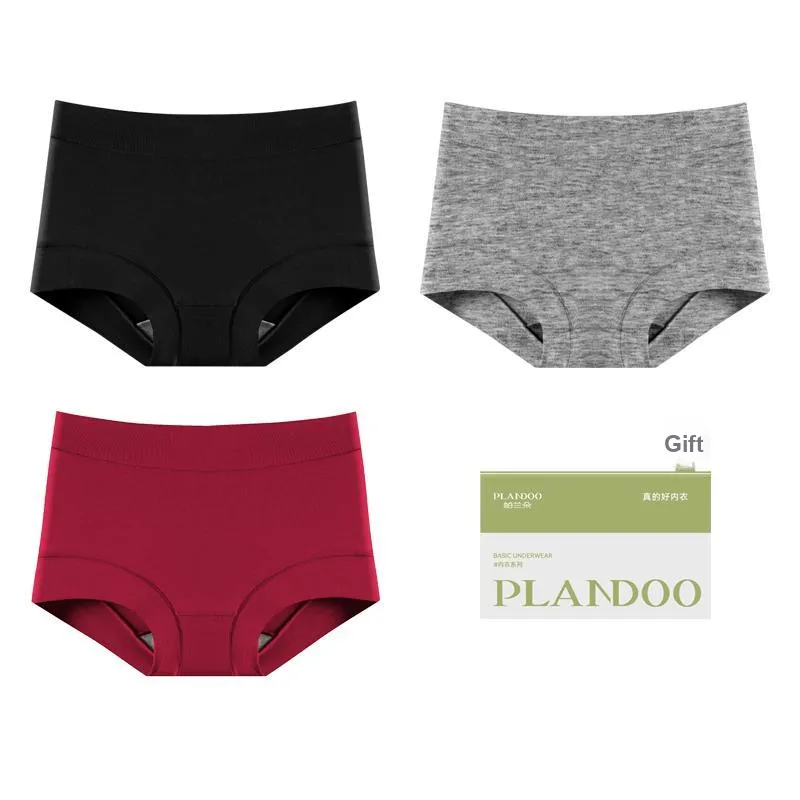 PLANDOO Underpants Women's Shopping Bag 3 Pack-8