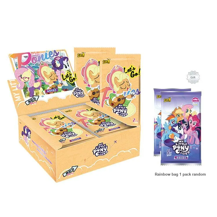 KAYOU Little Pony Character Card Fun Shadow Pack Timeless Card First Edition Card Accessories 10 Bags/15 Bags/Full Box-3