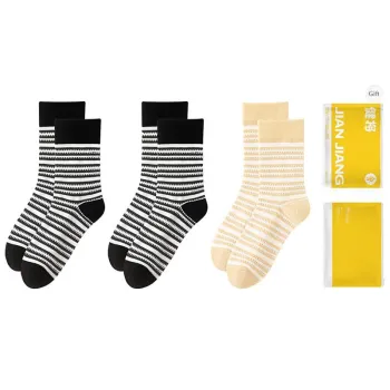 Master Mid Calf Socks Women's Shopping Bag Combo Set