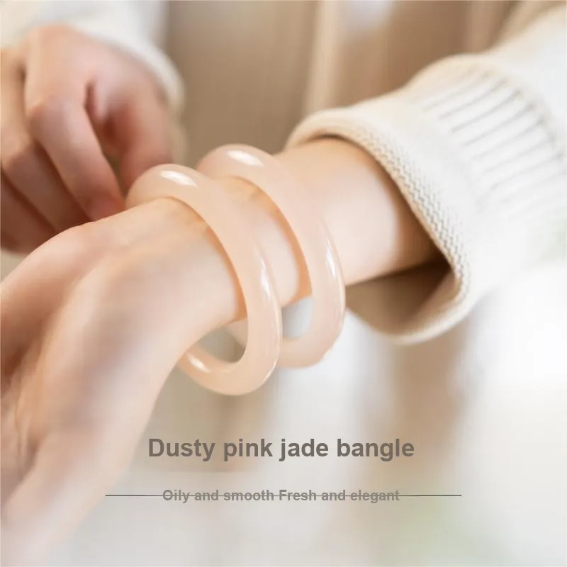 CARAT'S DIARY Colored Glaze Bangles Women's-1