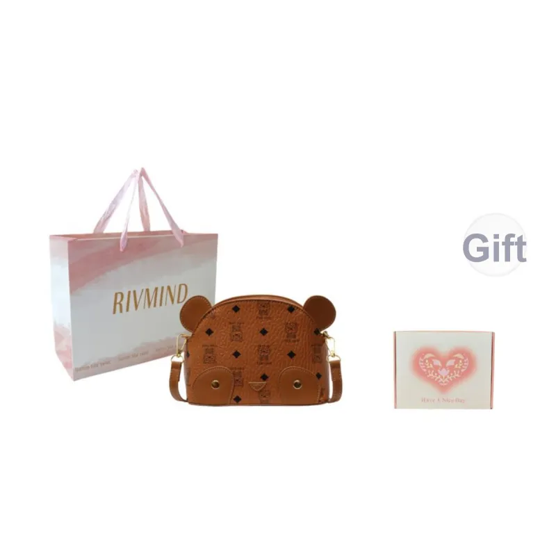 RIVMIND PU Shoulder Bag, Crossbody Bag Women's-23